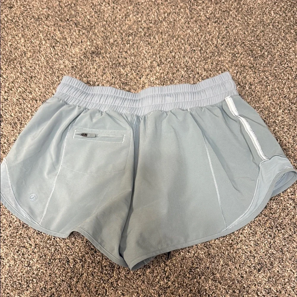 Women's Light Blue Shorts - Picture 2 of 3